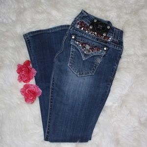 MISS ME Boot Cut Jeans